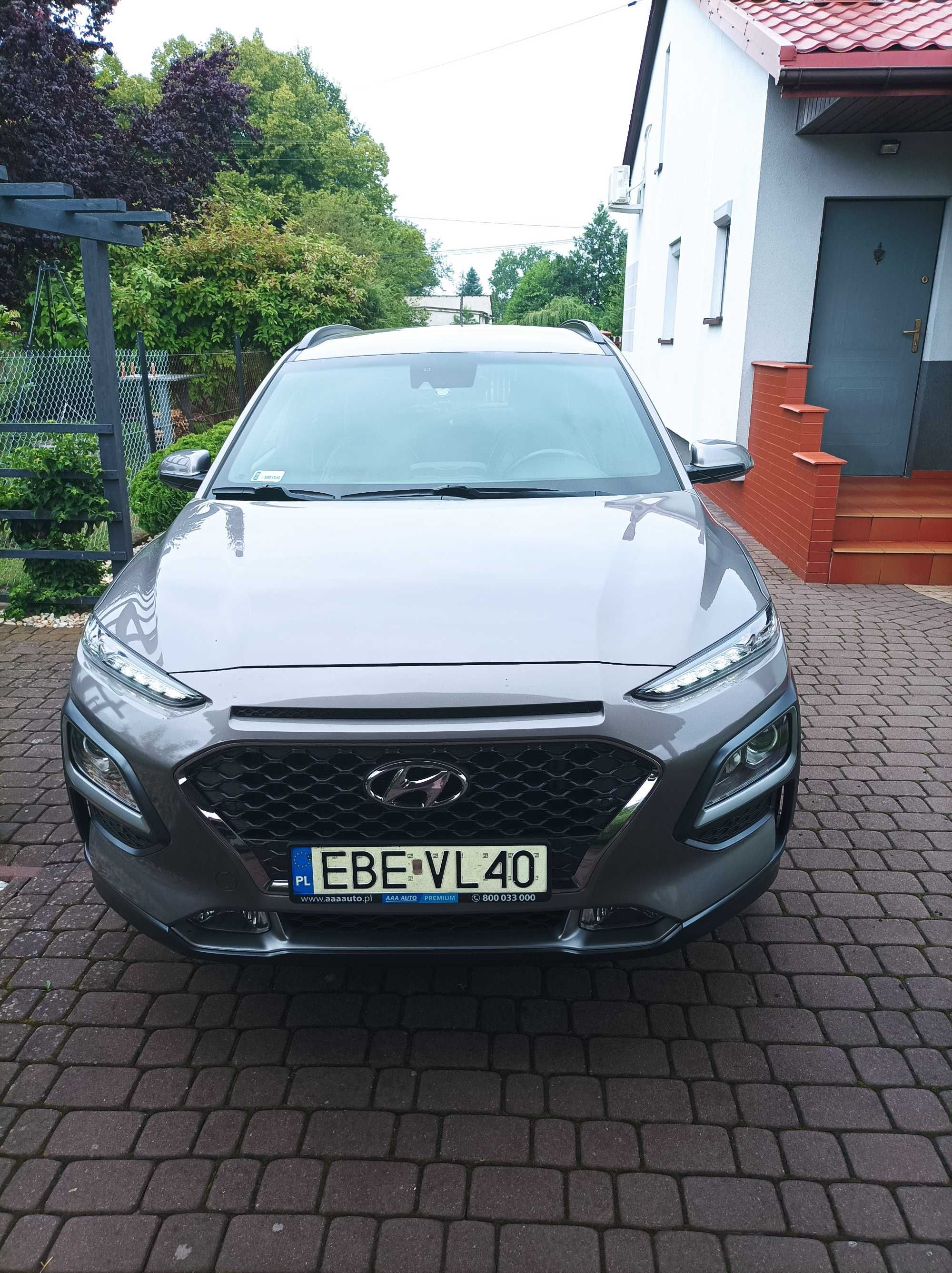 Sprzedam samochód hyundai kona 1.6  rocznik 2018 automat
