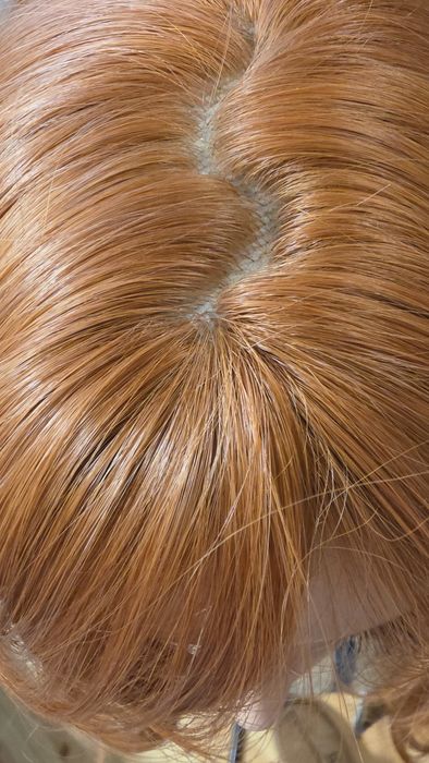 Peruka falowana z grzywką 70cm+ gratis opaska do peruk