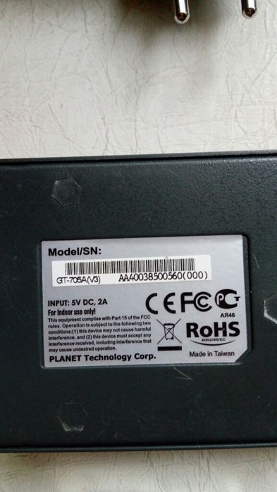 Медиаконвертер Planet GT-705A(V3)