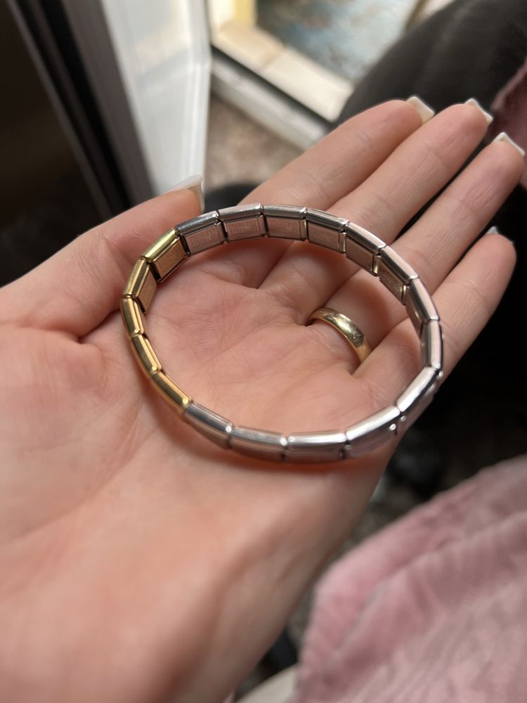 Relogio Michael Kors usado + pulseira Nomination dourada e prateada