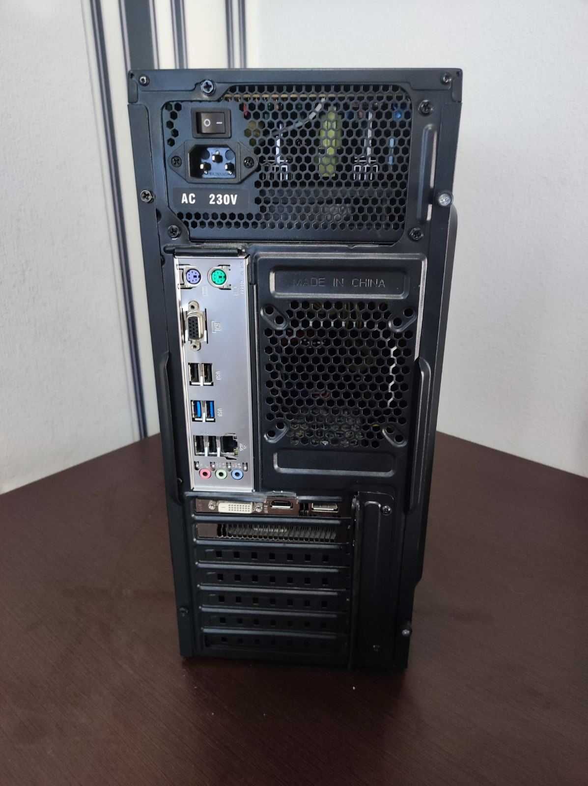 Компʼютер ігровий - CPU i3 9100F, RX 570 4Gb, RAM 8GB, SSD 240GB