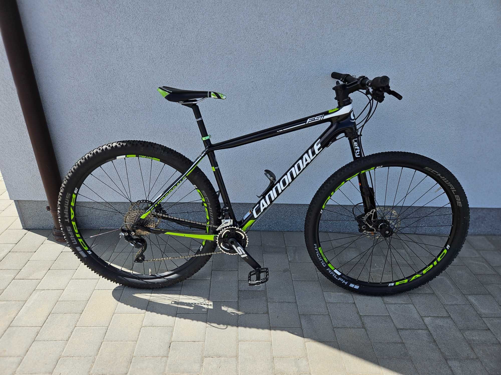 Cannondale F-Si 3 Lefty 2.0 29er Full Carbon/XT/Rozmiar L ZTR