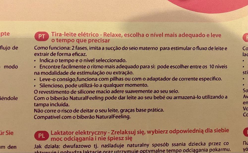 Bomba Tira-Leite Eléctrica Naturally Me da Chicco