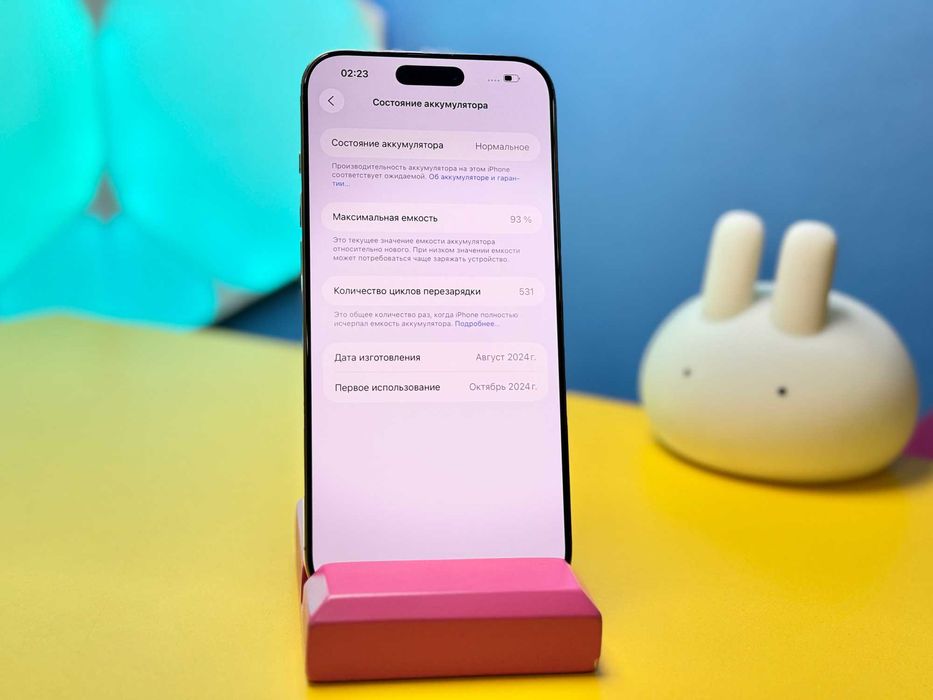 Смартфон Apple iPhone 16 Pro Max 256GB Desert (149416) Б/У З ГАРАНТІЄЮ