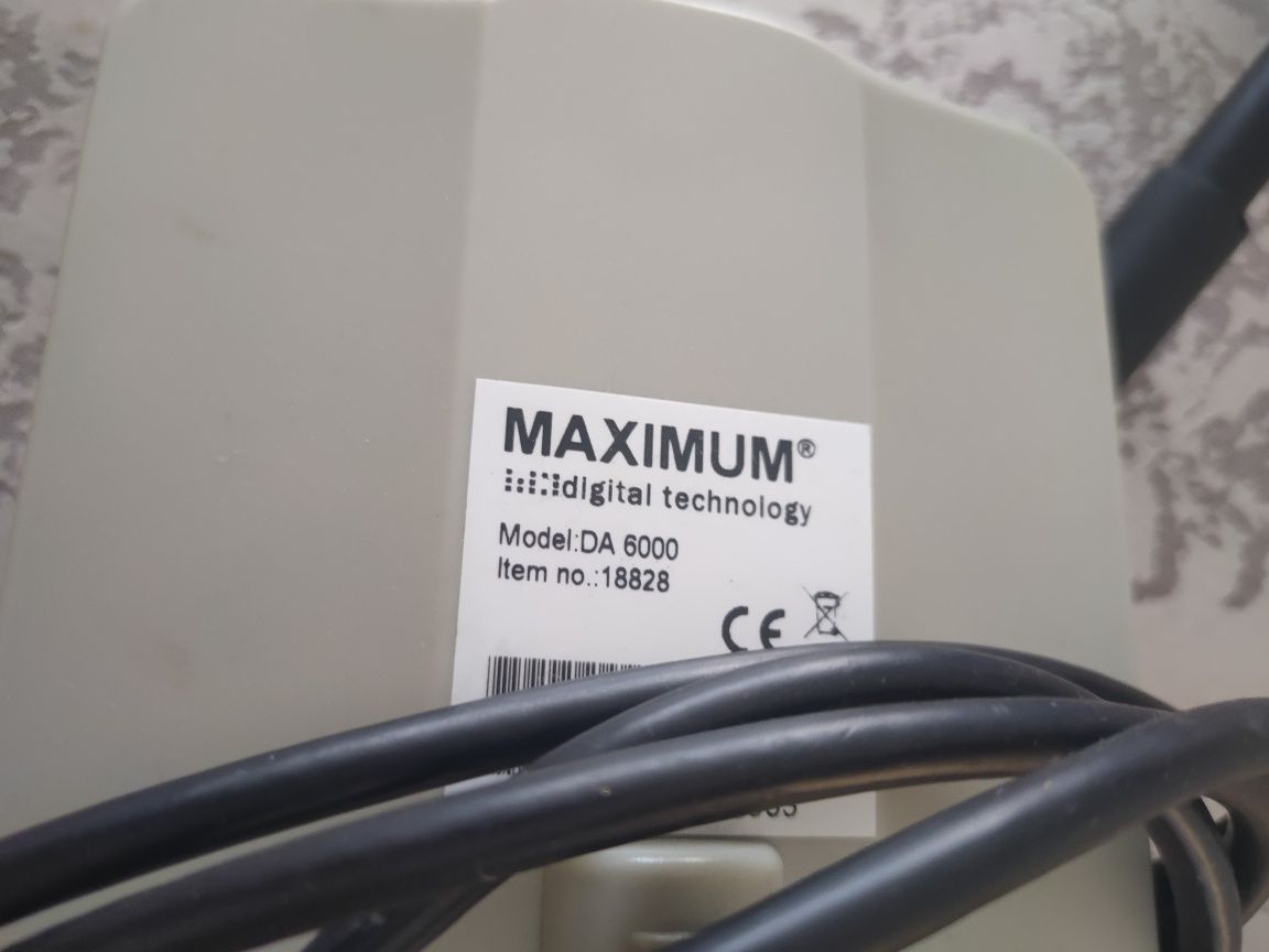Mała Antena Maximum DA-6000 DVB-T VHF/UHF z 20dB