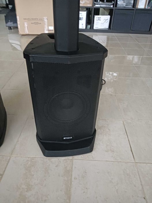 Sistema Som em Torre Activo Kgear GP8A - usado