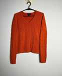 Warkocz Sweter Chaps Ralph Lauren 100% cotton