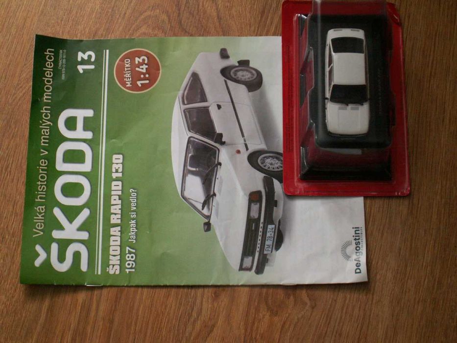 Skoda Rapid 130 - Czeska Edycja DeAgostini - Velka Historia # 13