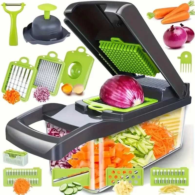 Cortador Multifuncional 16 em 1 para Legumes