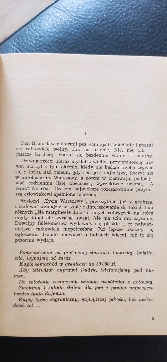 "Rozbite lustro" Maria i Jan Ziółkowscy; I wydanie z 1974 r.