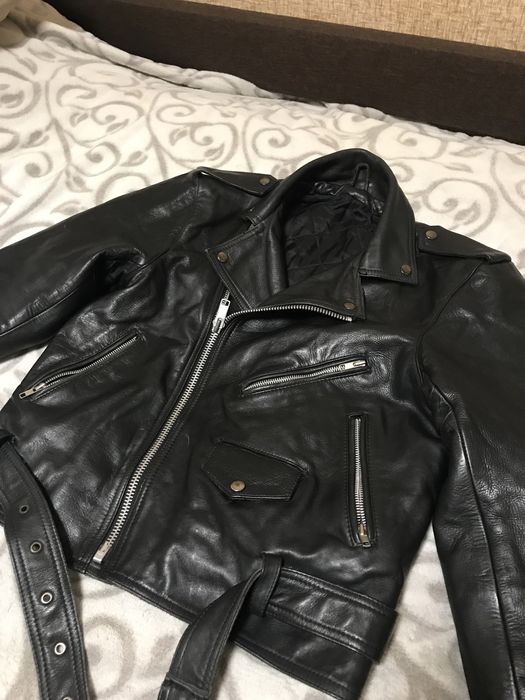 Шкіряна мото куртка косуха Ethtes Leder-S-М