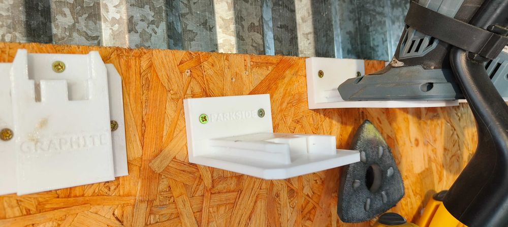 Uchwyt na szlifierkę parkside X20V