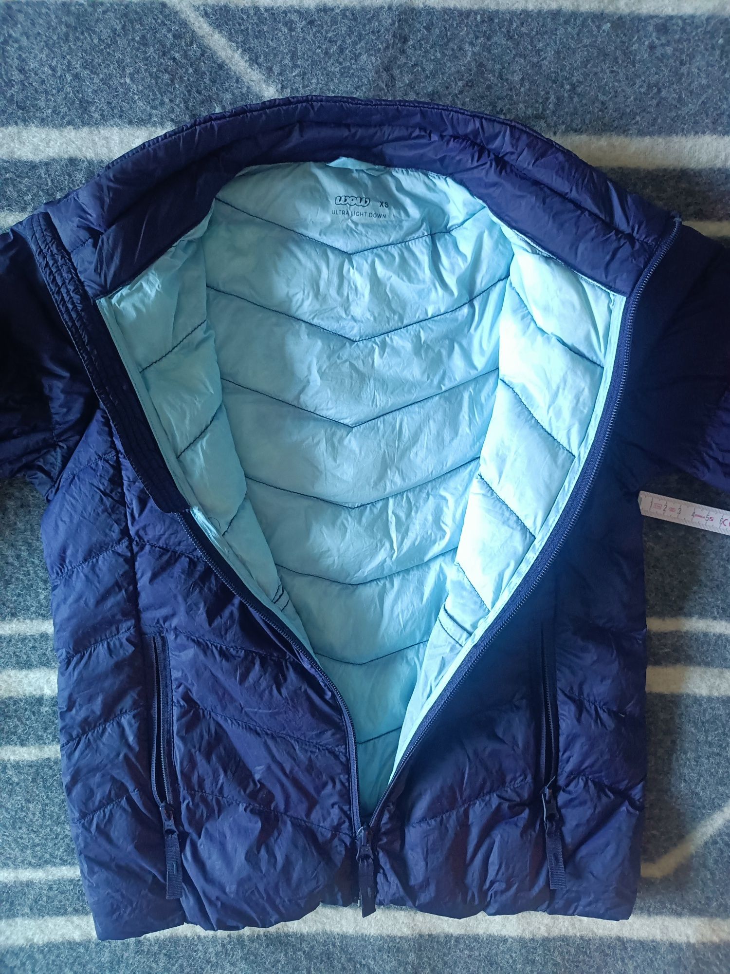 Kurtka puchowa WOW, XS, 90/10% puch/pierze. Stan bdb