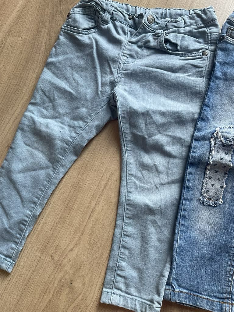 Spodnie jeans rozm 98