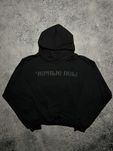 ОРИГІНАЛ Худи Yeezy Черные псы / Черные / M L