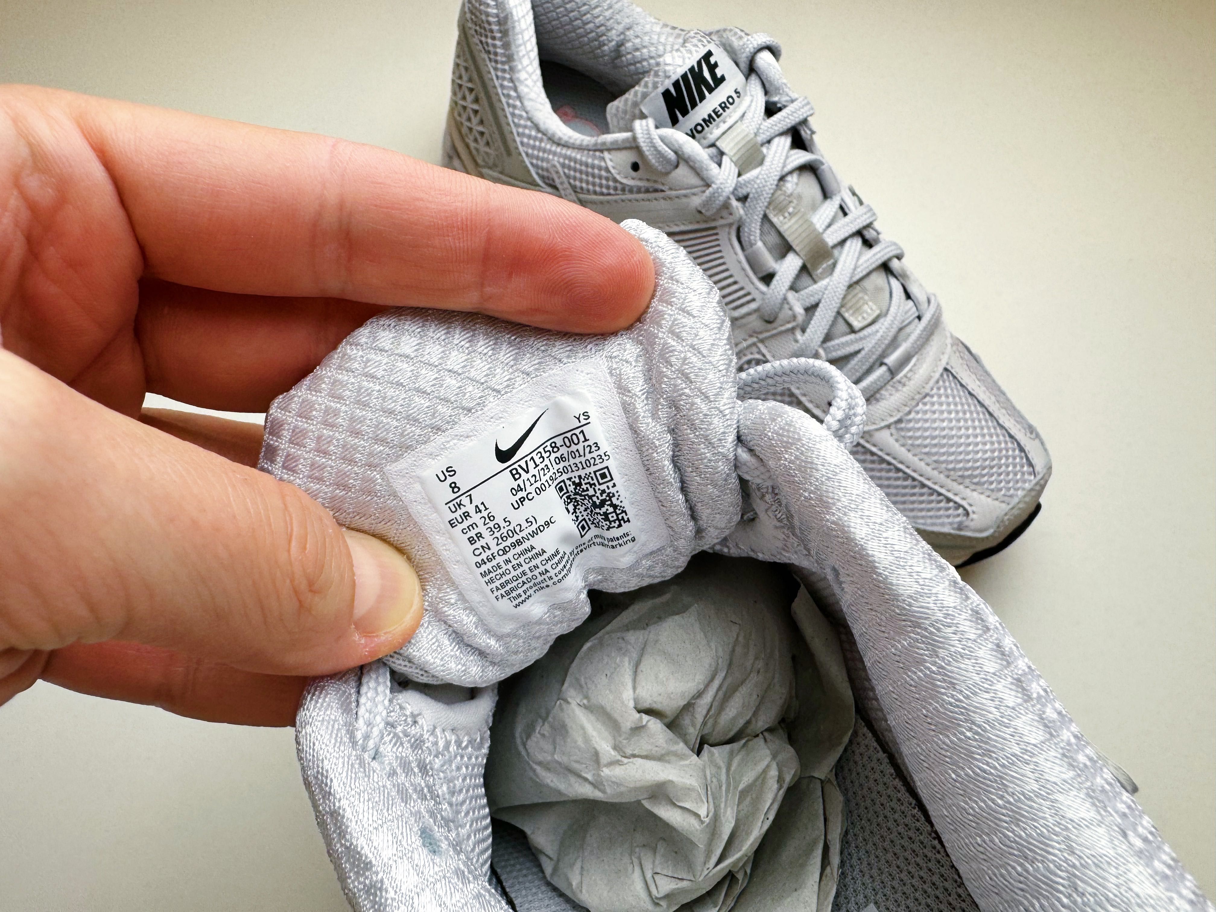 Nike Zoom Vomero 5 SP Vast Grey White 8 41 26cm pegasus