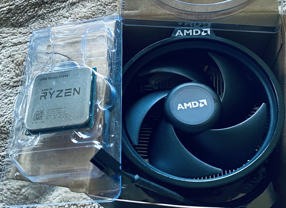 Procesor AMD RYZEN 3 1200 4x3.10 GHz + NOWE CHŁODZENIE| Stan Idealny