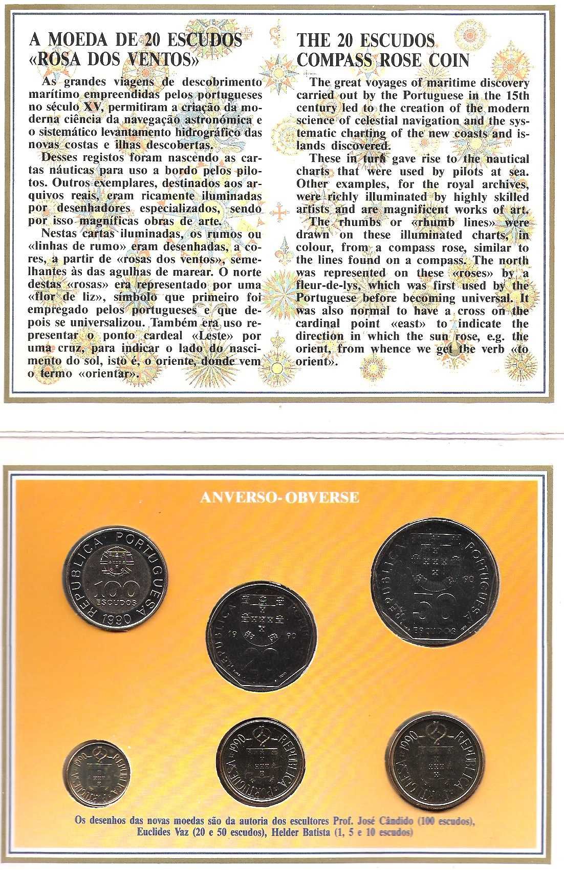 Carteira de Escudos BNC - 1990