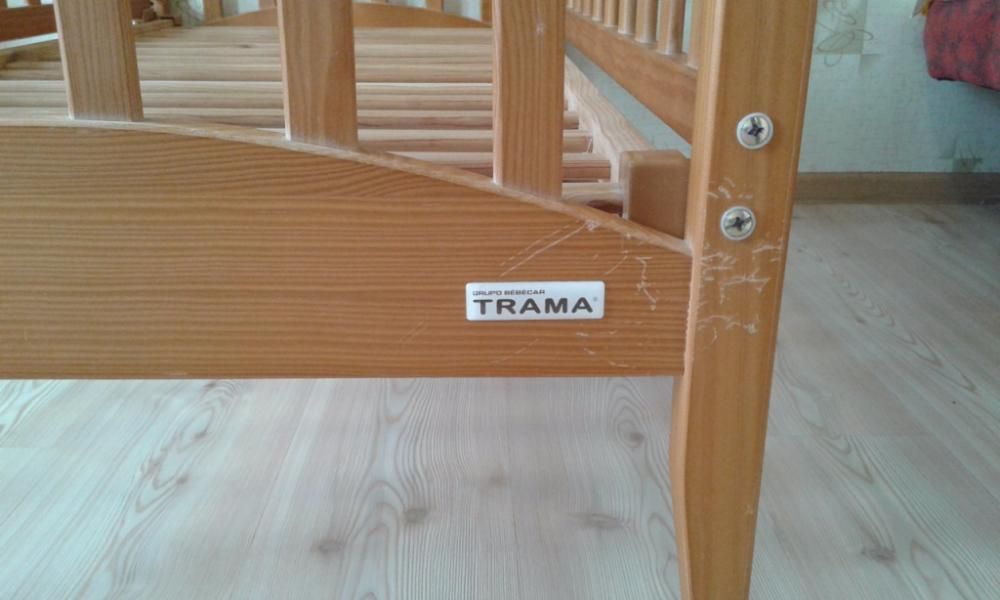 Кроватка ТРАМА (Trama) Португалия + ортопедический матрац