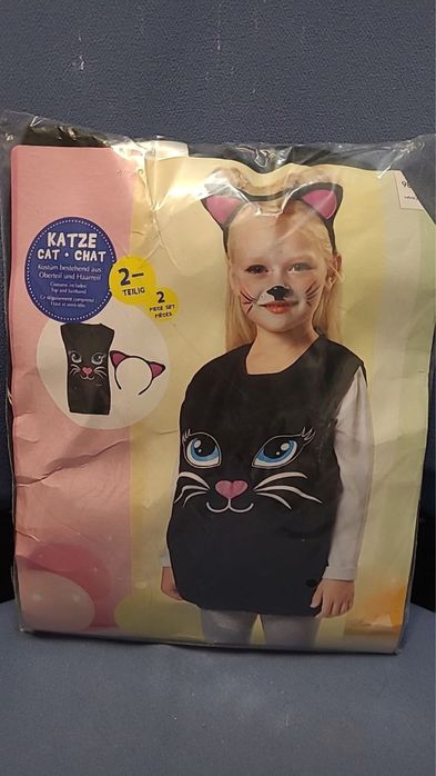 Stròj karnawałowy kota