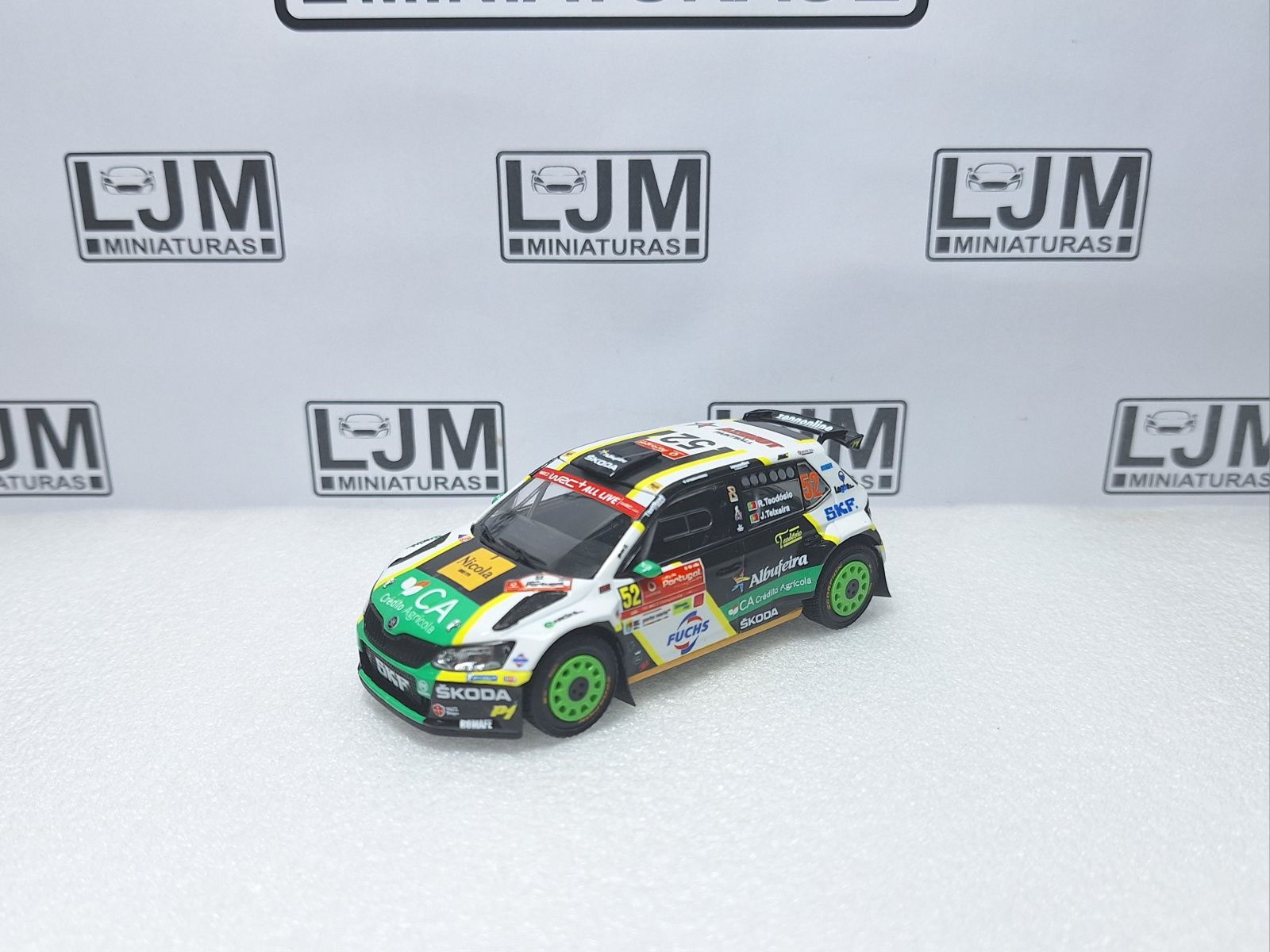Miniatura 1/43 Ricardo Teodósio Rally Portugal  2019