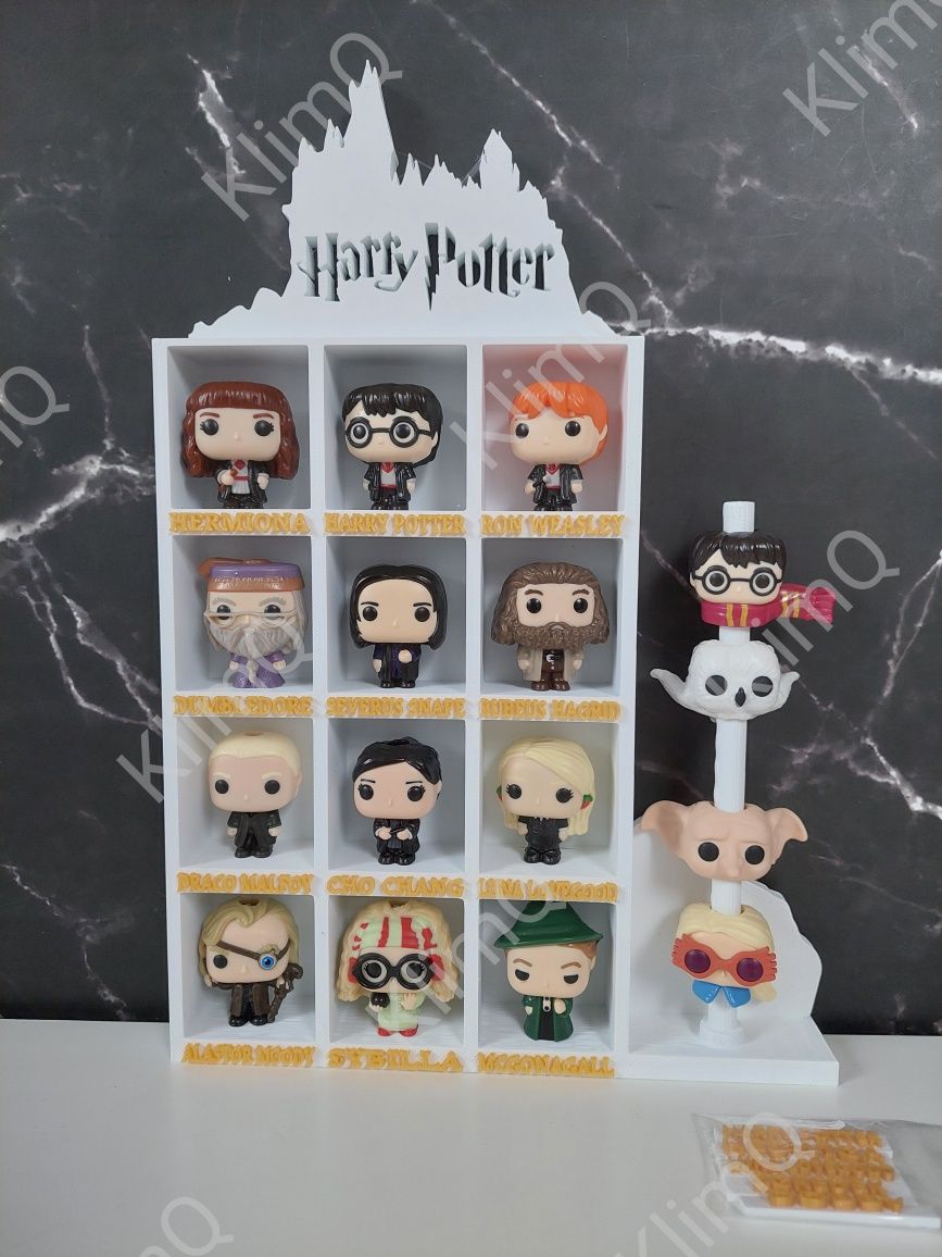 NOWA WERSJA ! * Półka na figurki Funko Pop Harry Potter Kinder Joy