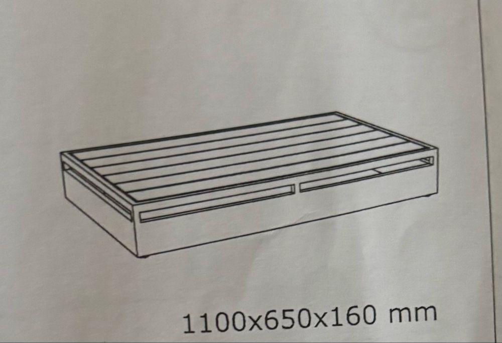 Stolik kawowy ogrodowy 1100x650x160 Jysk technorattan technoratan