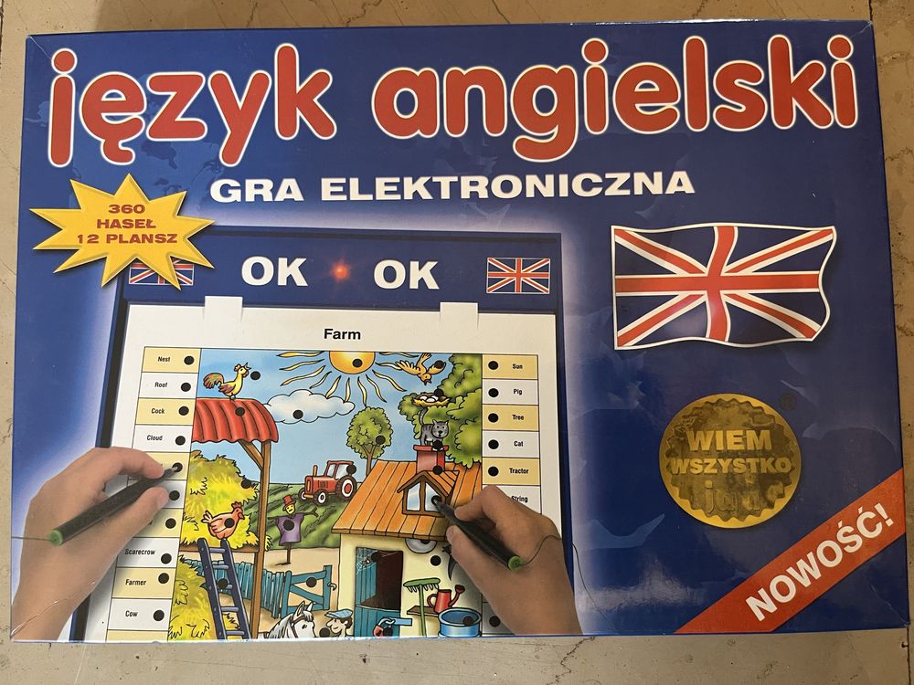 Gra elektroniczna język angielski (wspomnień czar)