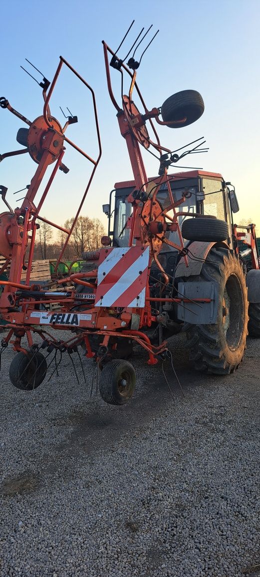 Kuhn th 680 hydro przewracarka, przetszasarka 6 , zgrabiarka