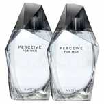 2x Perceive for Men - Woda Toaletowa 100ml zestaw 2szt. AVON Męski