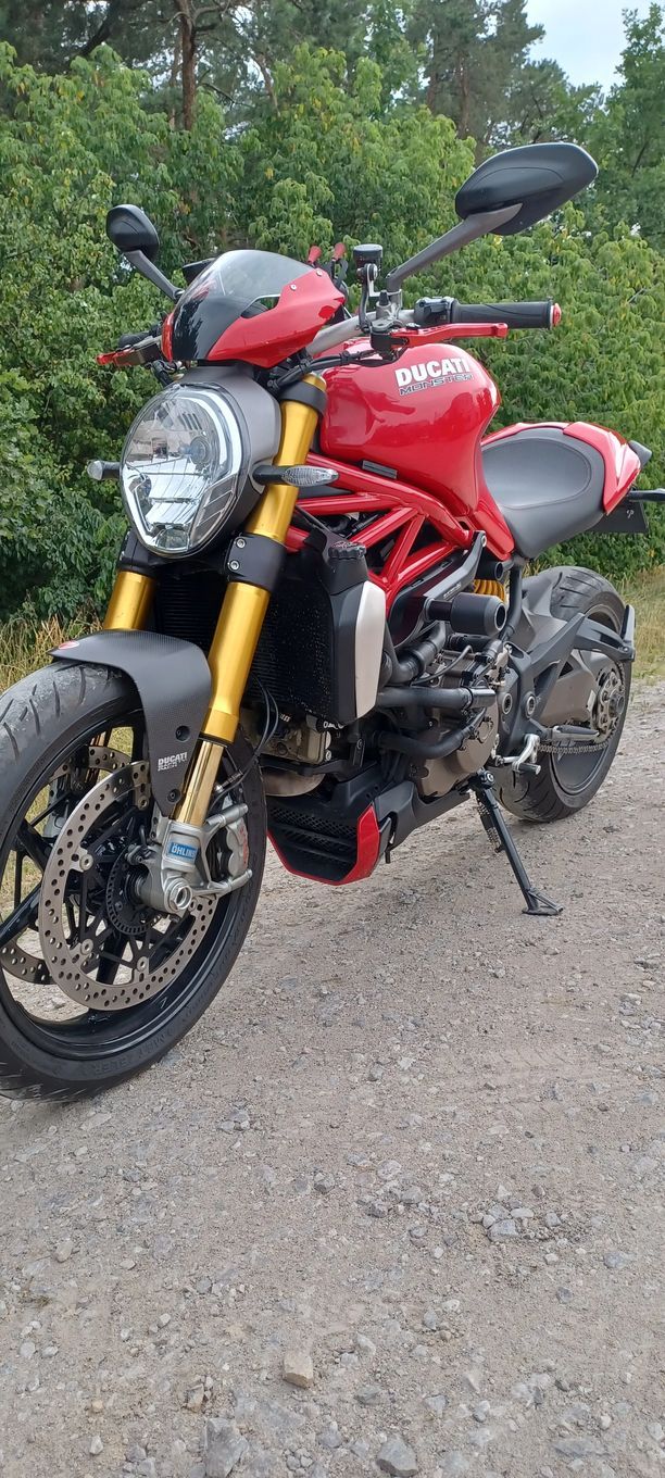Ducati Monster 1200S Ohlins, niski przebieg