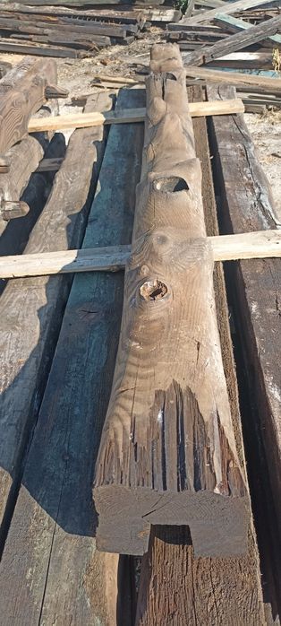 Брус, балка , состареный для декора