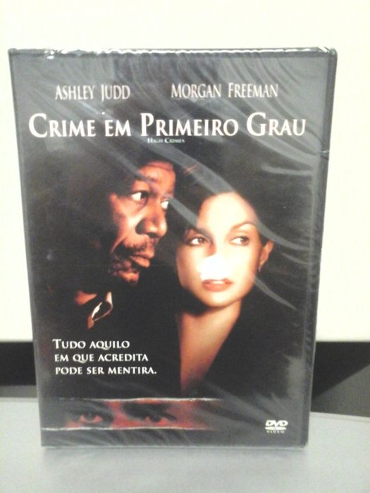 Dvd CRIME EM 1º GRAU SELADO NOVO Filme Morgan Freeman Ashley Judd Carl