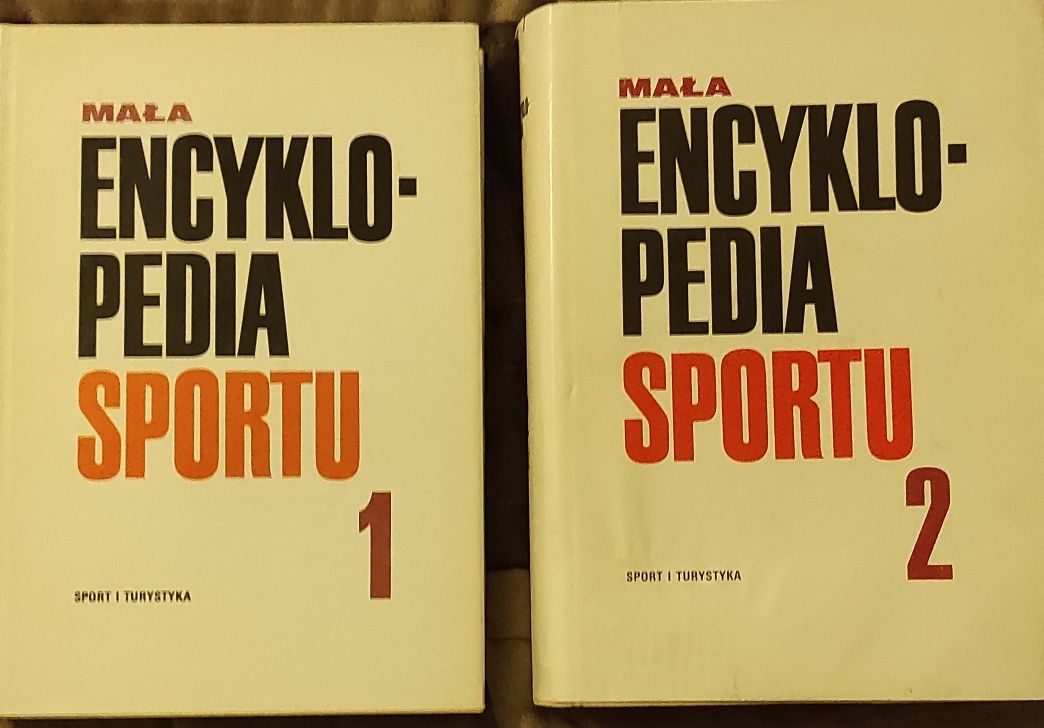 Mała encyklopedia sportu tom pierwszy i tom drugi