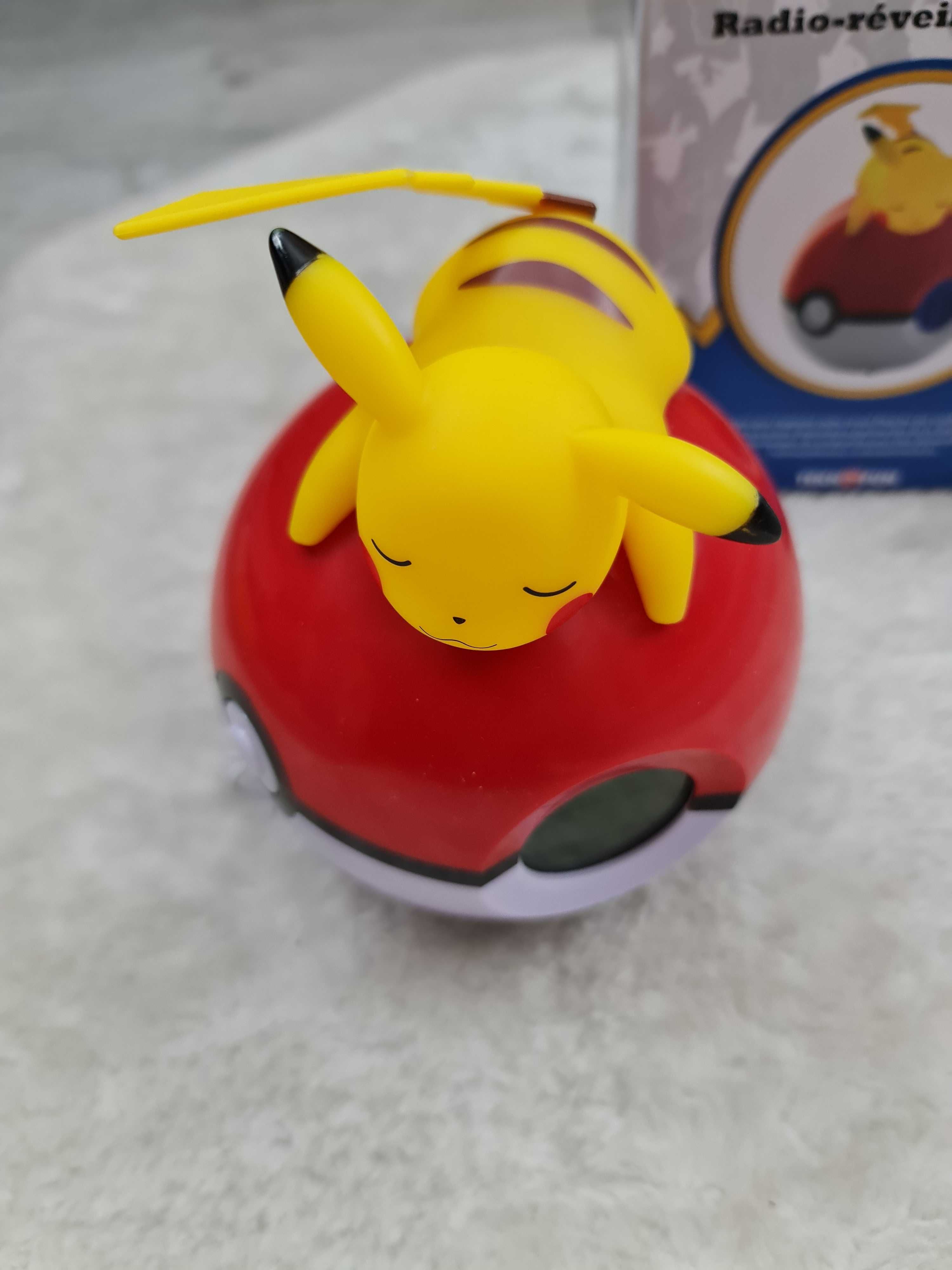 Lampka nocna Teknofun Radio budzik Pokemon Pikachu Z Lampką Nocną