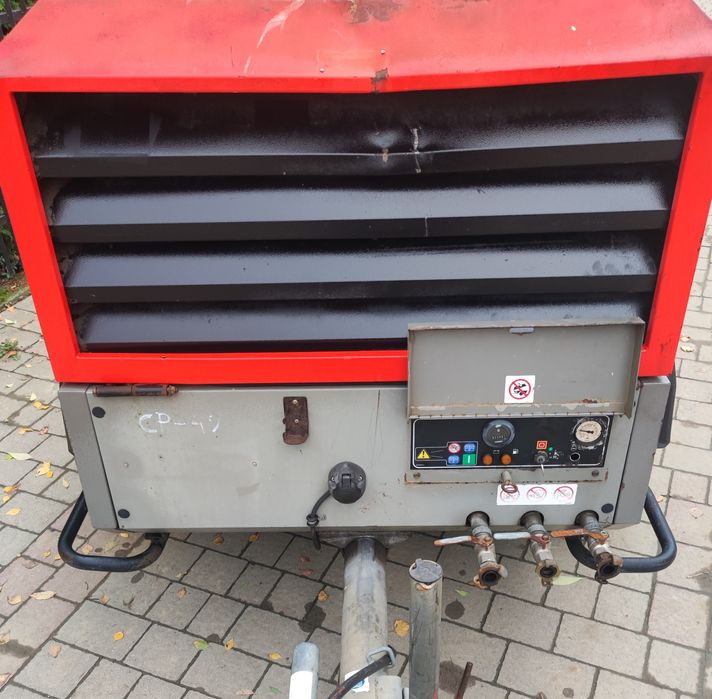Kompresor Śrubowy Ingersoll 751 Sprężarka Powietrza Kaeser Atlas Copco