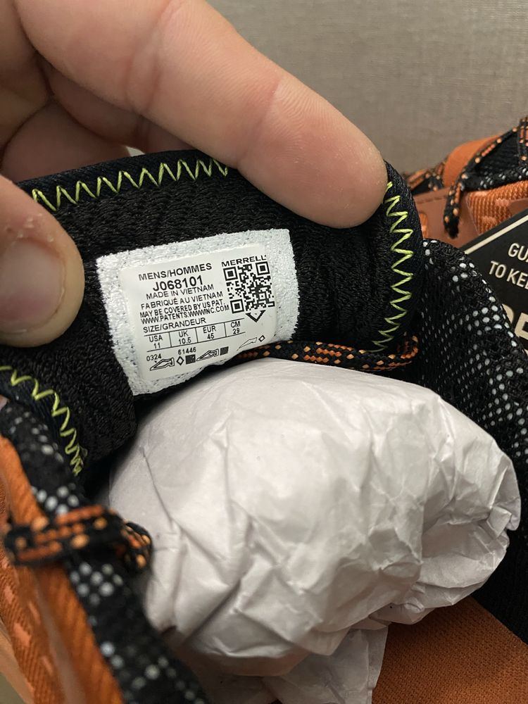 Чоловічі кросівки для бігу та трекінгу Merrell