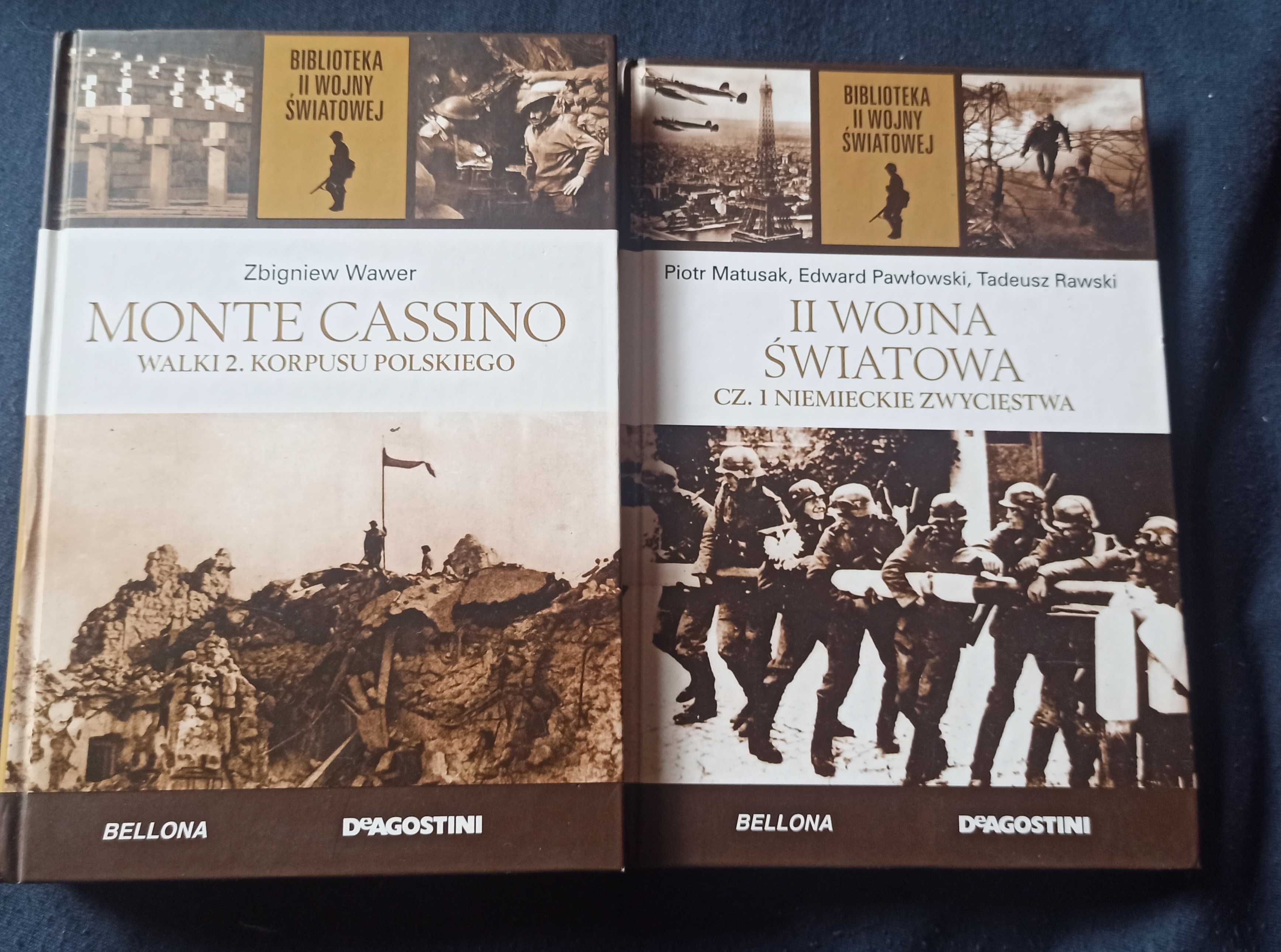 Biblioteka II wojny światowej Niemieckie zwycięstwa i Monte Cassino