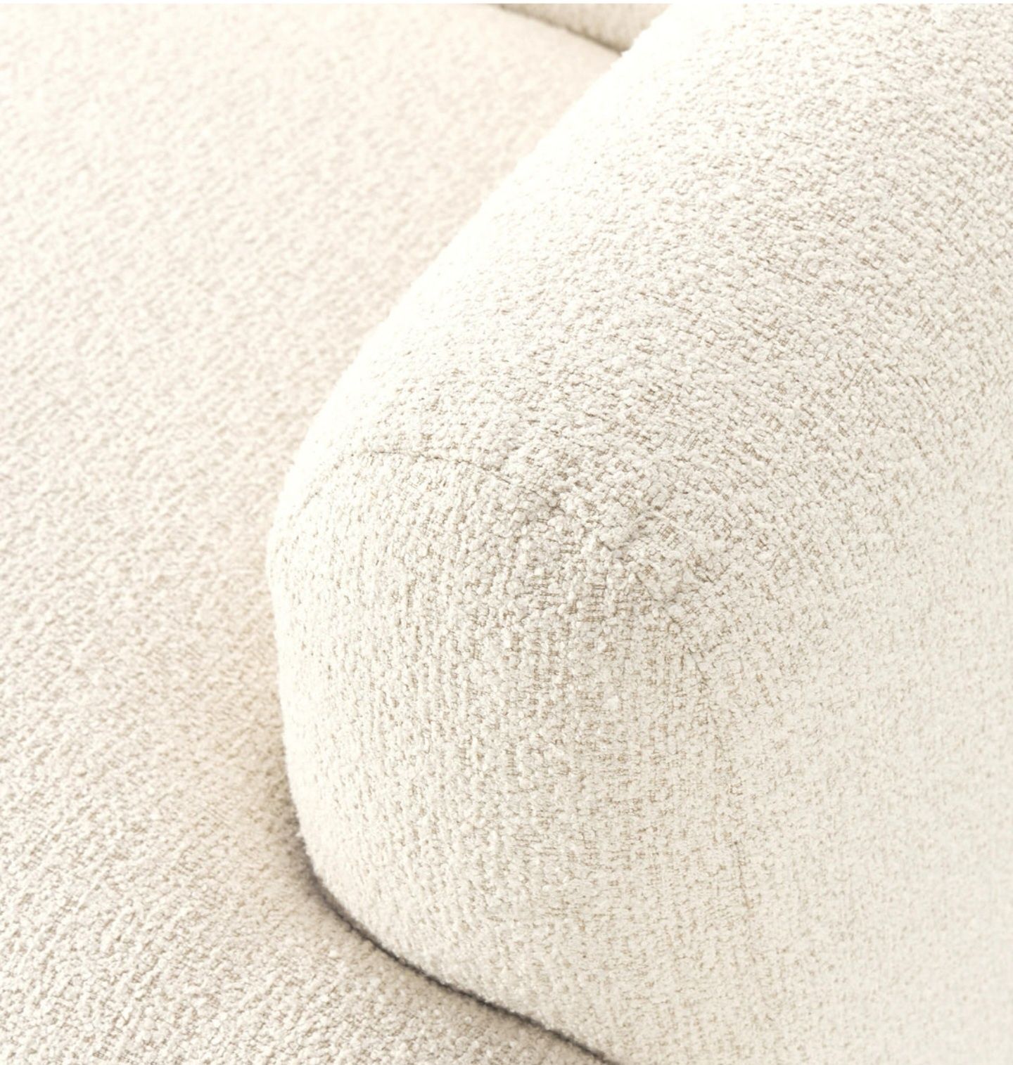 Sofa modułowa Boucle Sofia 3-osobowa Westwing