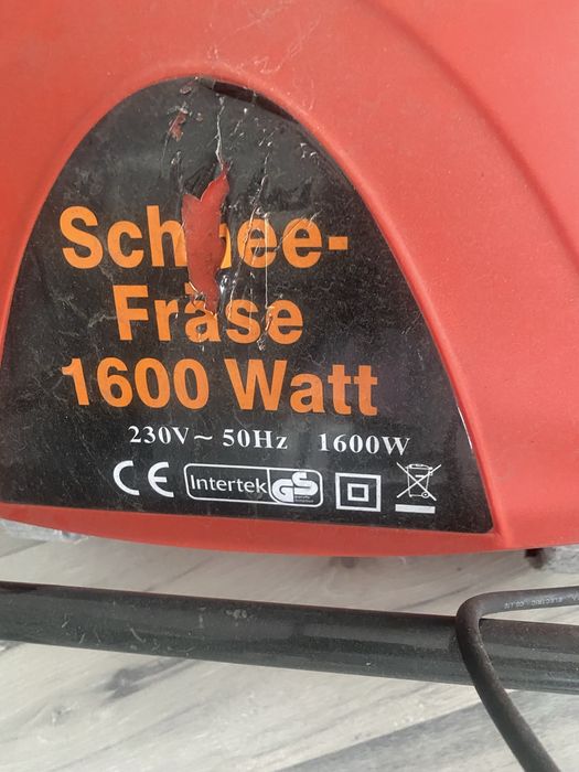 Dmuchawa do śniegu elektryczna