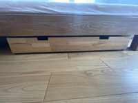 Szuflada pod łóżko lita, drewniana bukowa buk 120x80cm