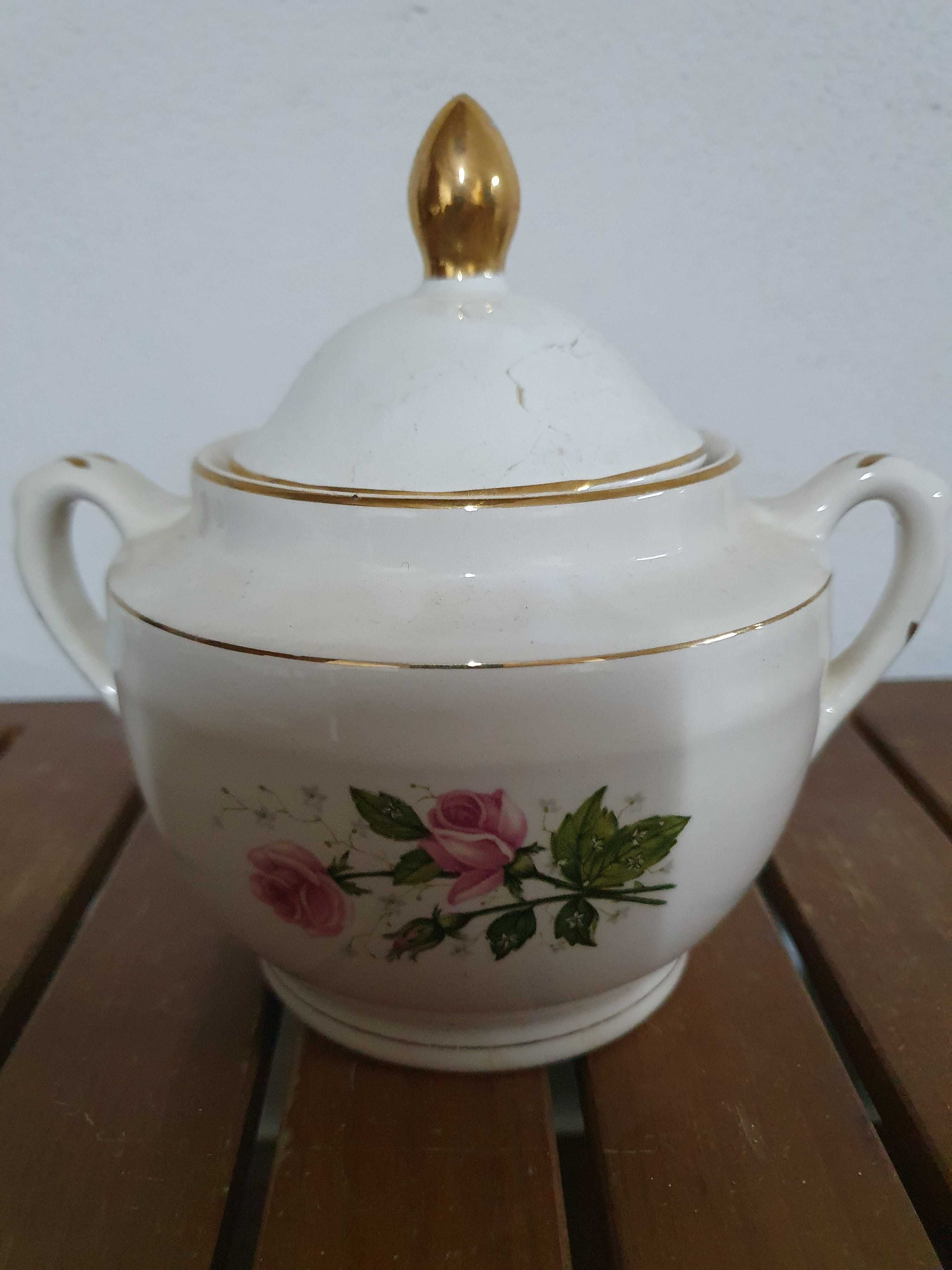 Loiça de sacavem porcelana açucareiro bon bons vintage