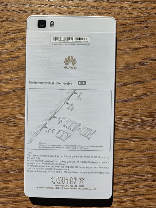 Smartfon Huawei P8 lite