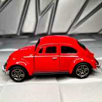 Nowe metalowe autko Volkswagen Garbus napęd - zabawki