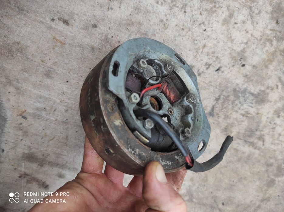 Zapłon iskrownik Magneto Romet Komar sztywniak z 1961r oryginał 15.238