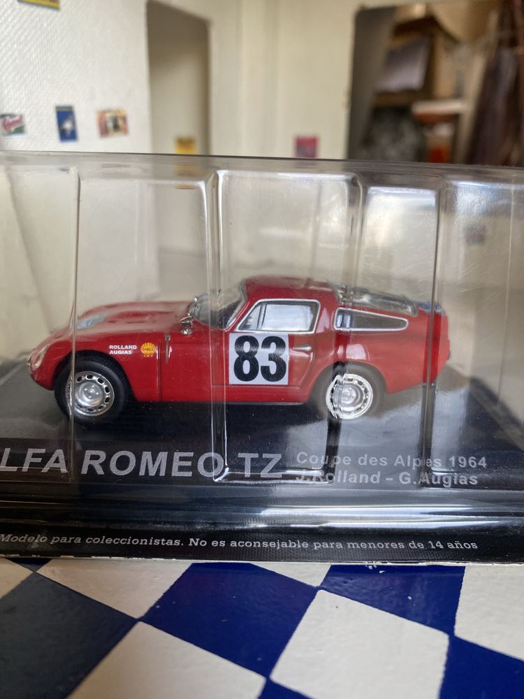 Miniatura Alfa Romeo TZ - Coupe des Alpes 1964