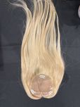 Toper blond jasny włosy naturalne indyjskie 45 cm