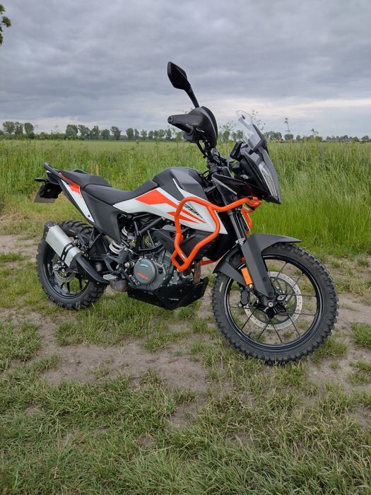 KTM Adventure 390 od motocyklisty