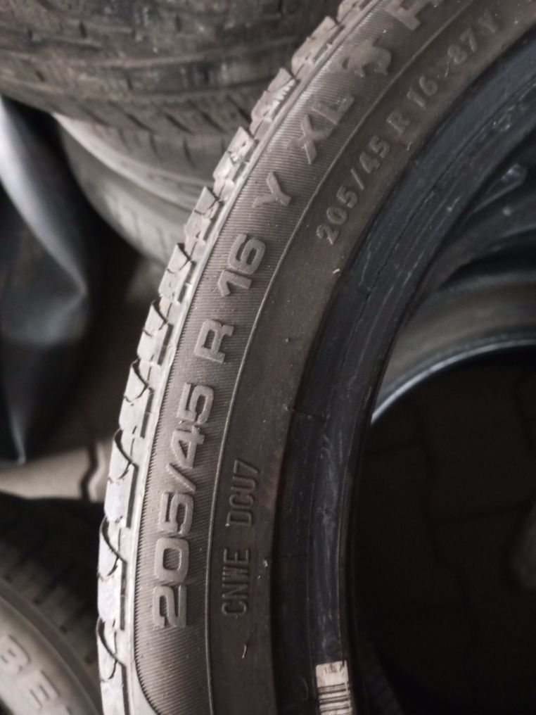 Резина 205/45r16   3шт