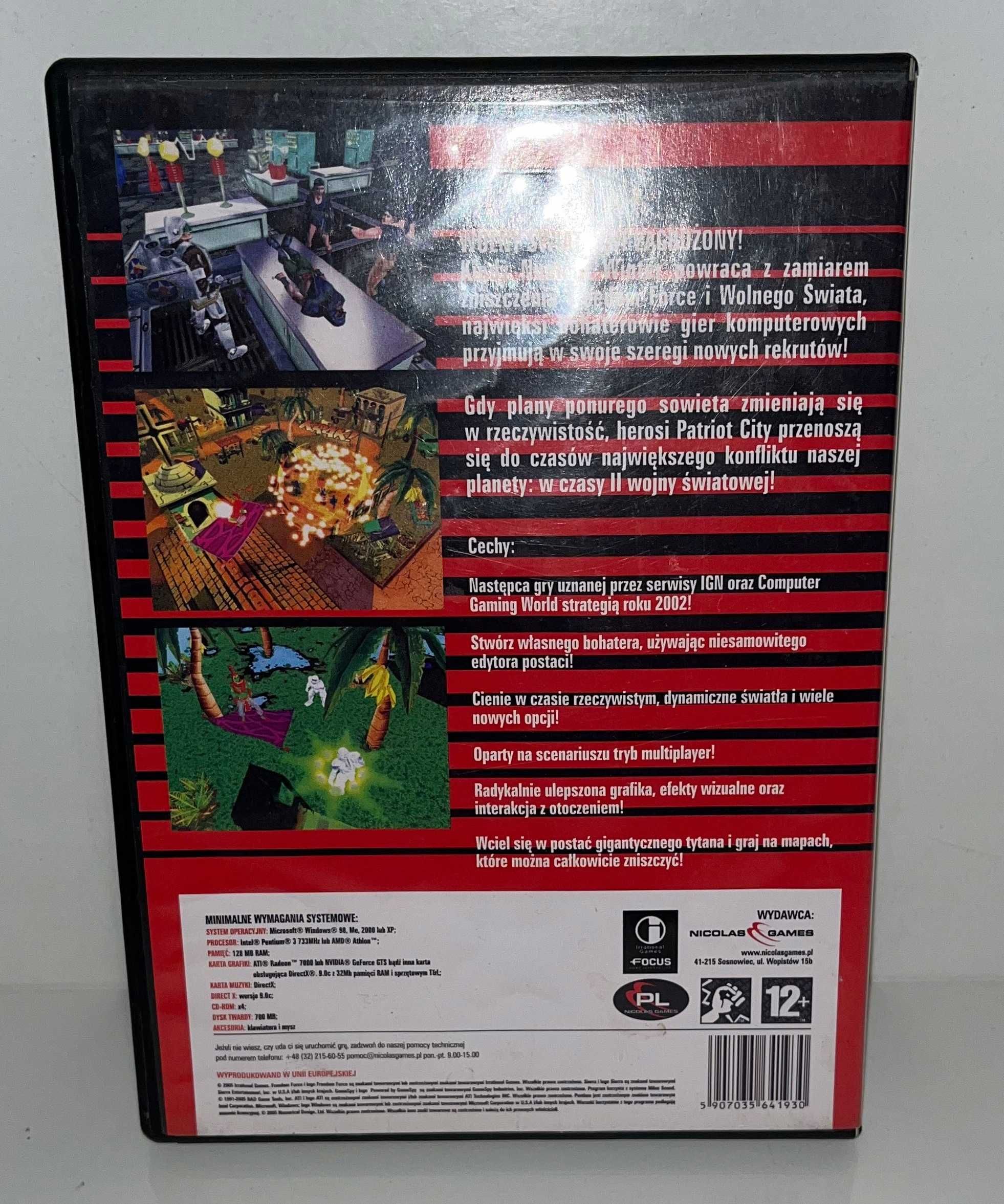 Freedom Force Vs The 3rd Reich BOX PL